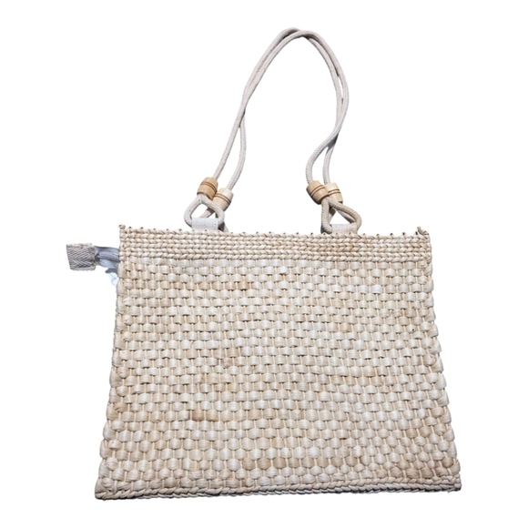 Colorful Woven Tote Bag - Picture 11 of 12